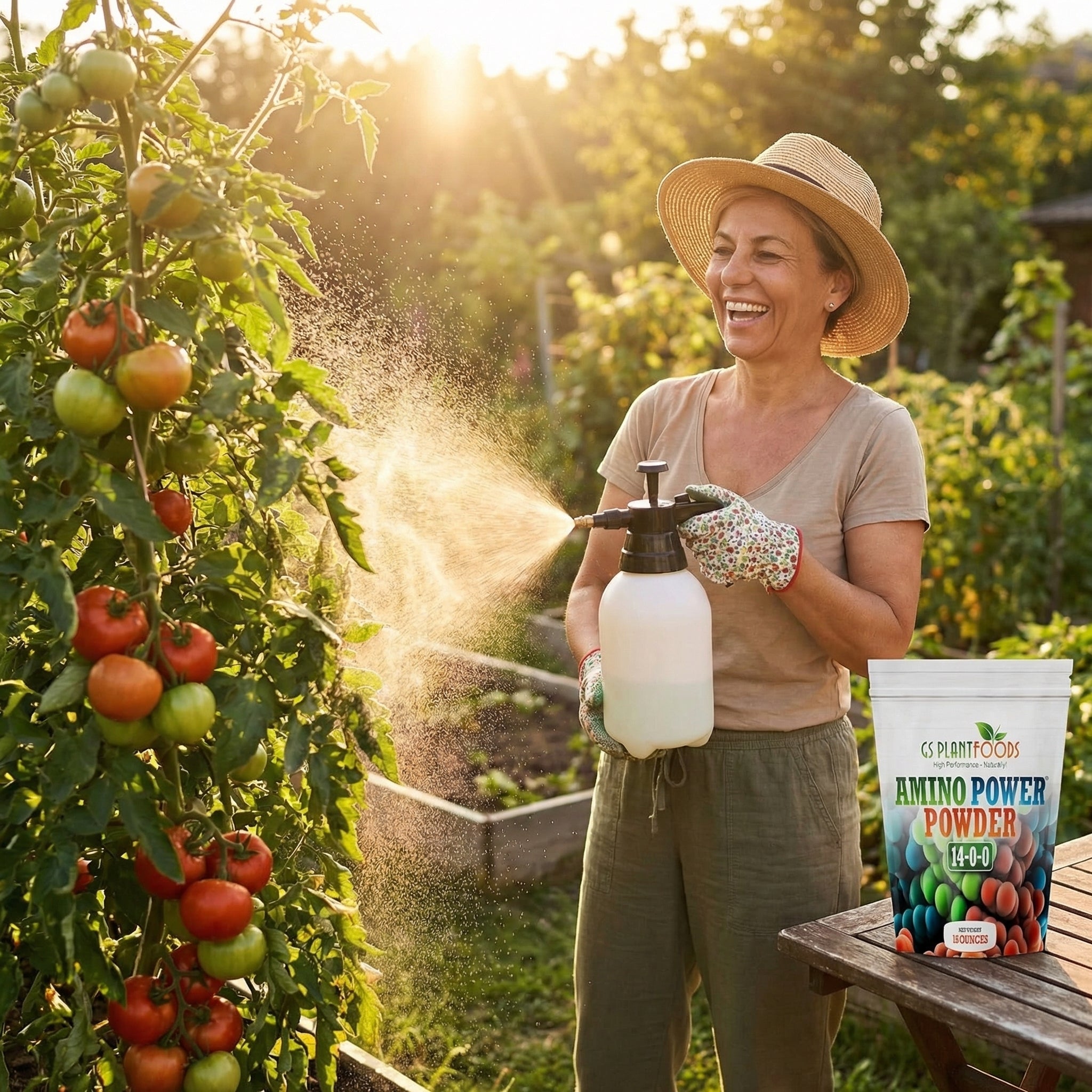 Amino Power Powder Nitrogen Fertilizer Water Soluble Plant Growth
