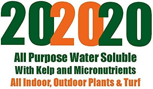 20-20-20 All Purpose Fertilizer with Kelp Micronutrients Plant Food