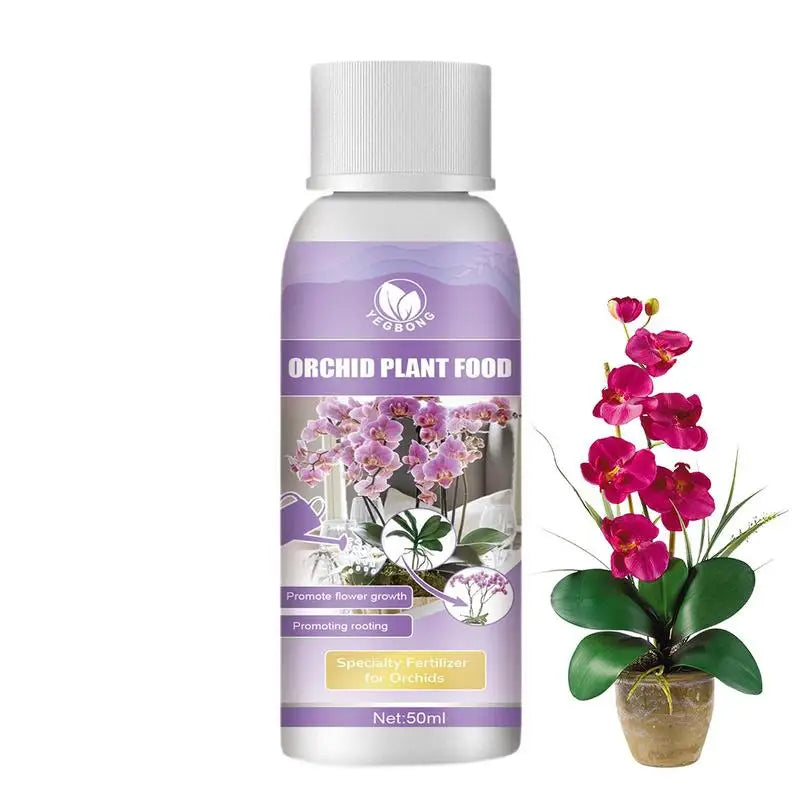 50ml Orchid Liquid Fertilizer Growth Enhancer Blooming Plant Food