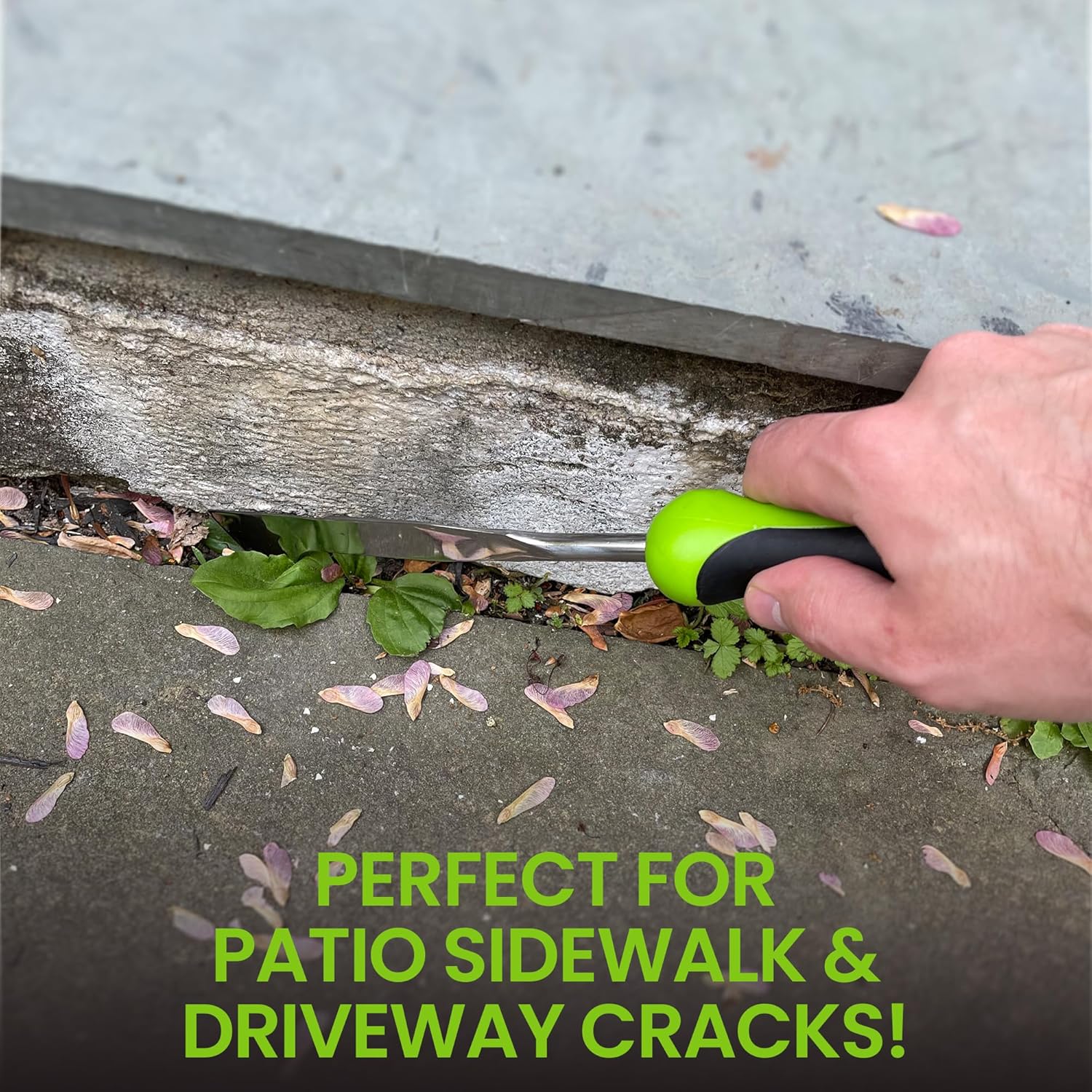 Garden Patio Crack Weeder Tool Weed Removal Hand Scraper Tool