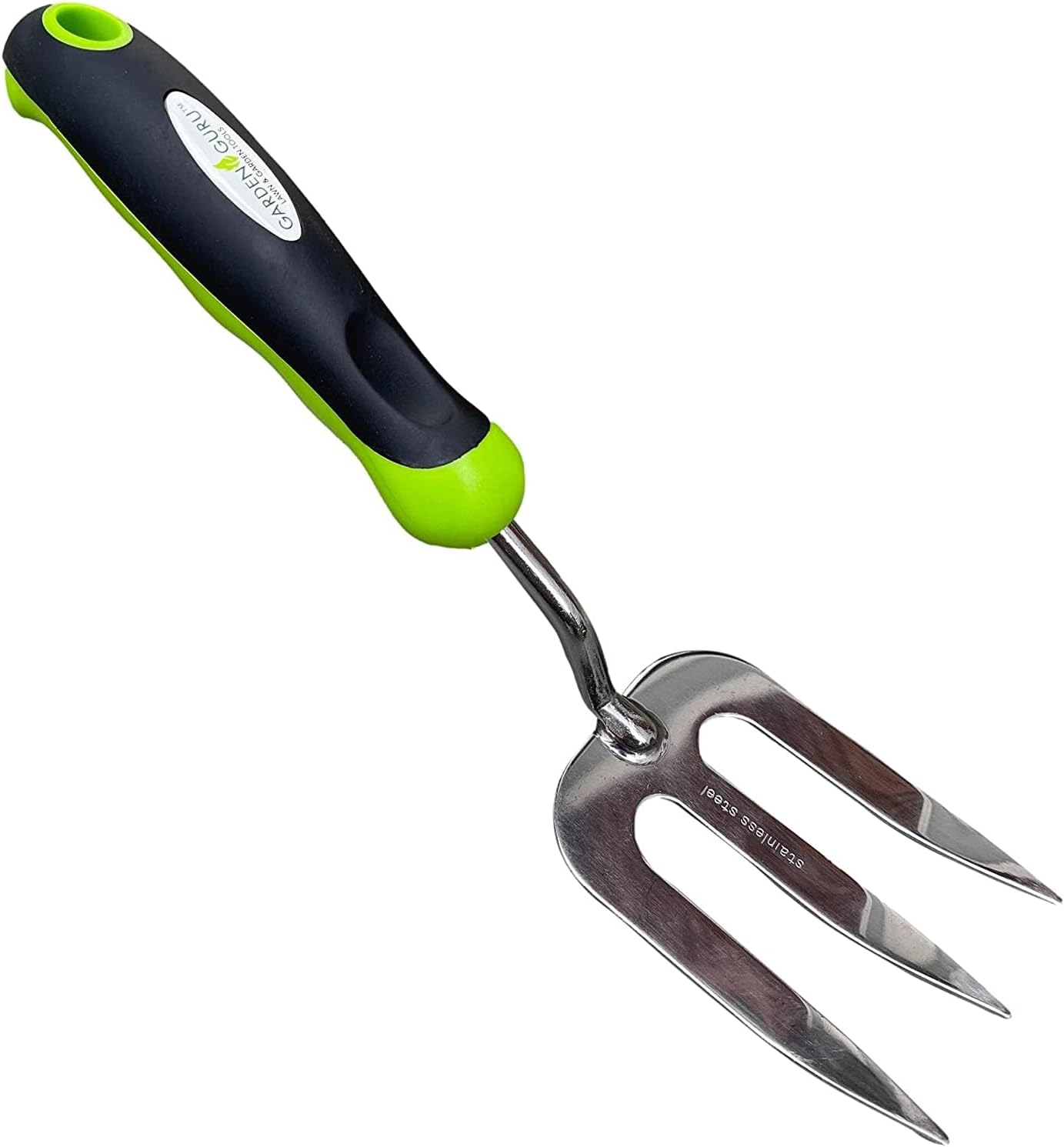 Garden Hand Fork Weeder Tool Stainless Steel Soil Cultivator