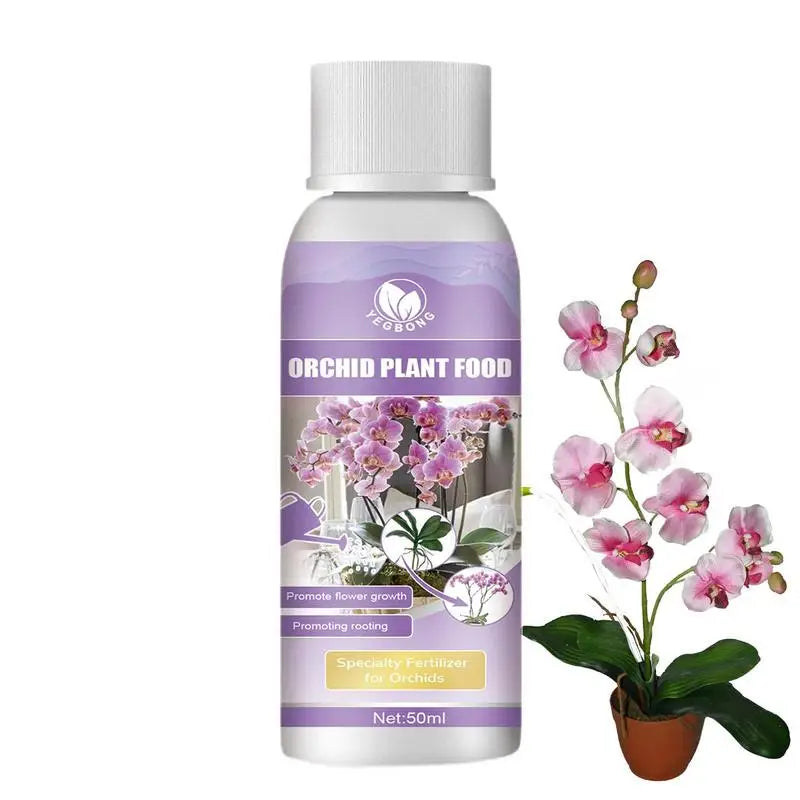 50ml Orchid Liquid Fertilizer Growth Enhancer Blooming Plant Food