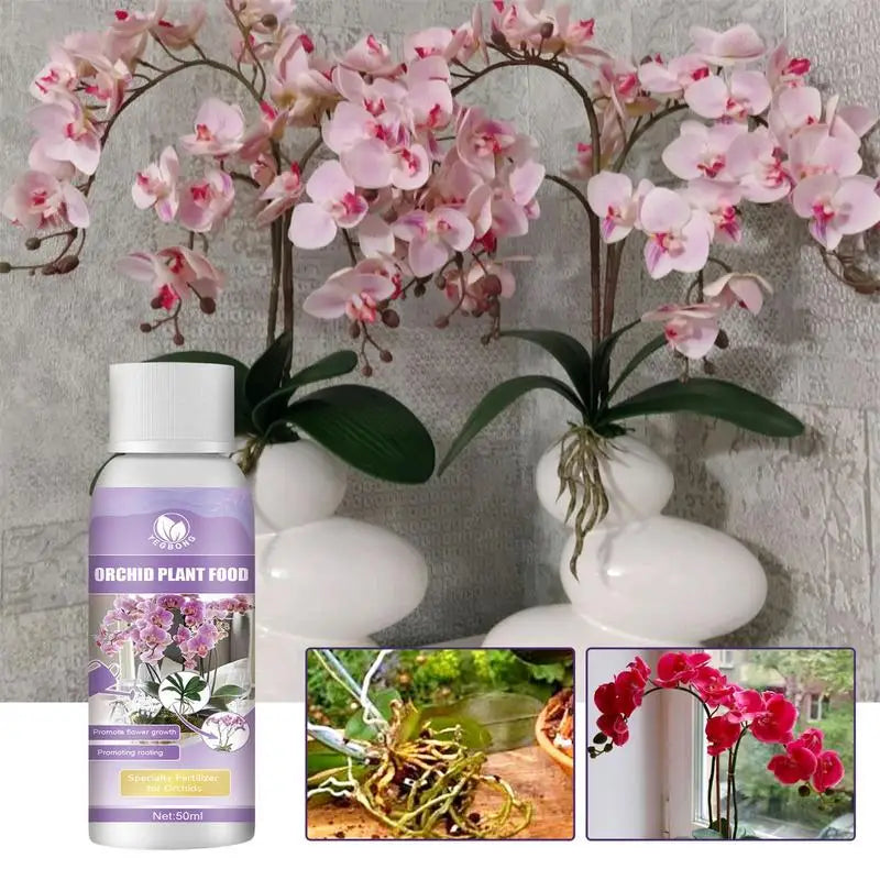 50ml Orchid Liquid Fertilizer Growth Enhancer Blooming Plant Food