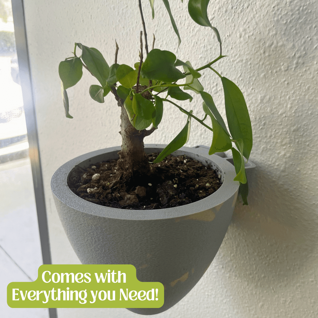 Magic Wall Planters Self Watering Easy Care Indoor Outdoor Pots