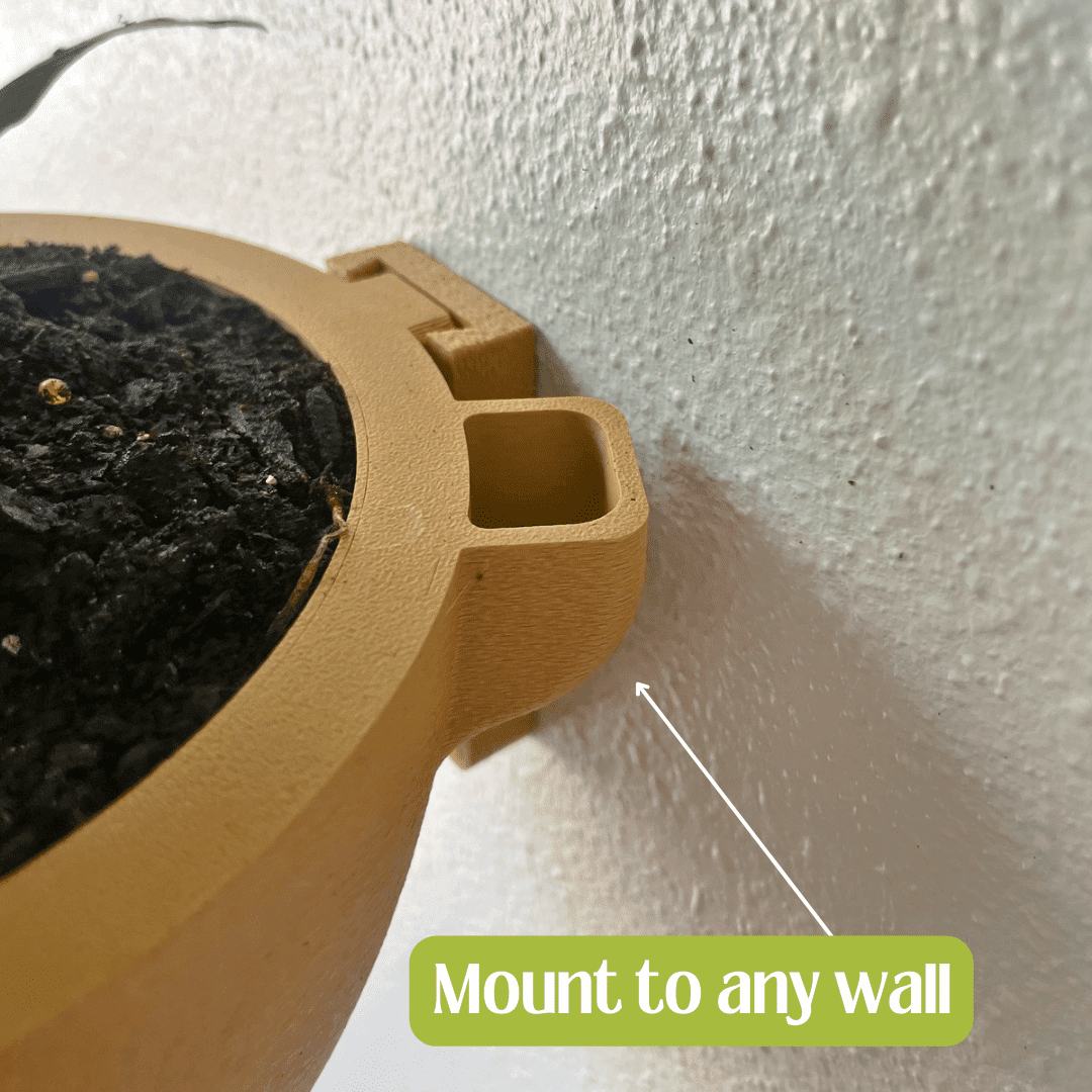 Magic Wall Planters Self Watering Easy Care Indoor Outdoor Pots