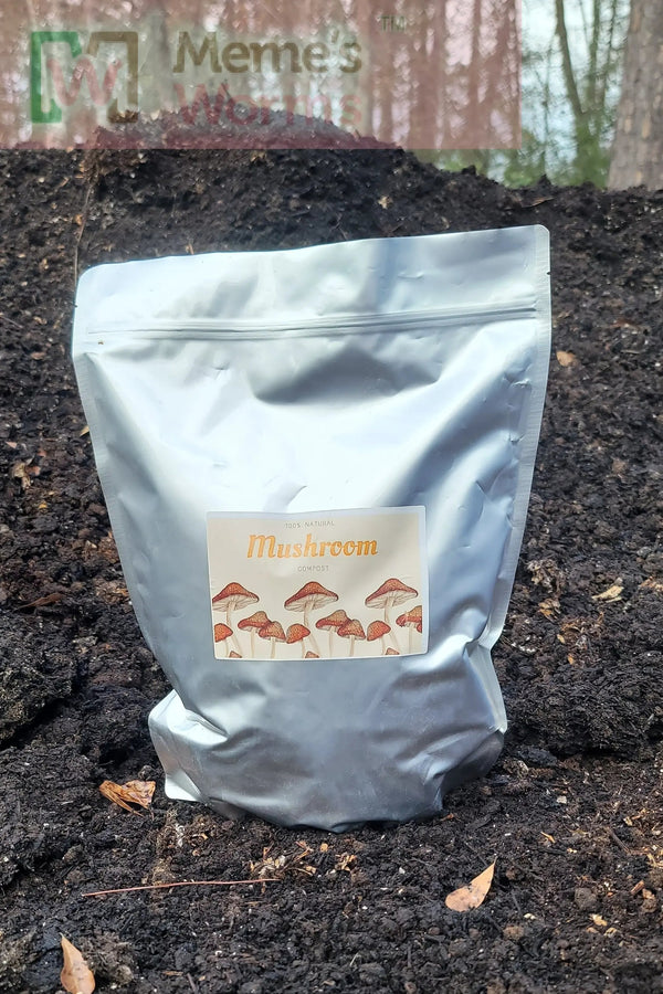 Mushroom Compost Organic Soil Amendment Garden Fertilizer Plant Growth