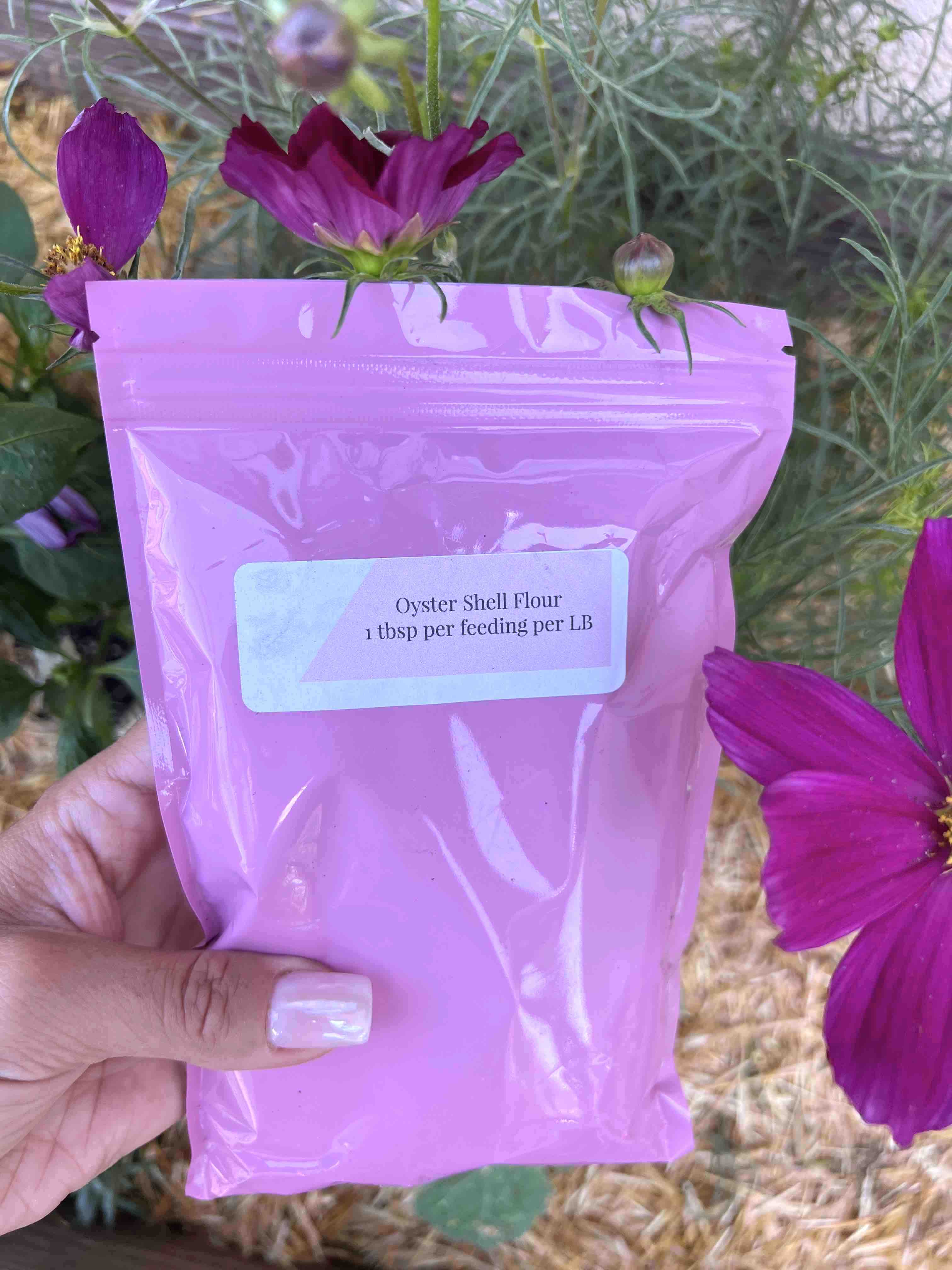 Oyster Shell Flour Composting Soil Amendment Calcium Garden Fertilizer
