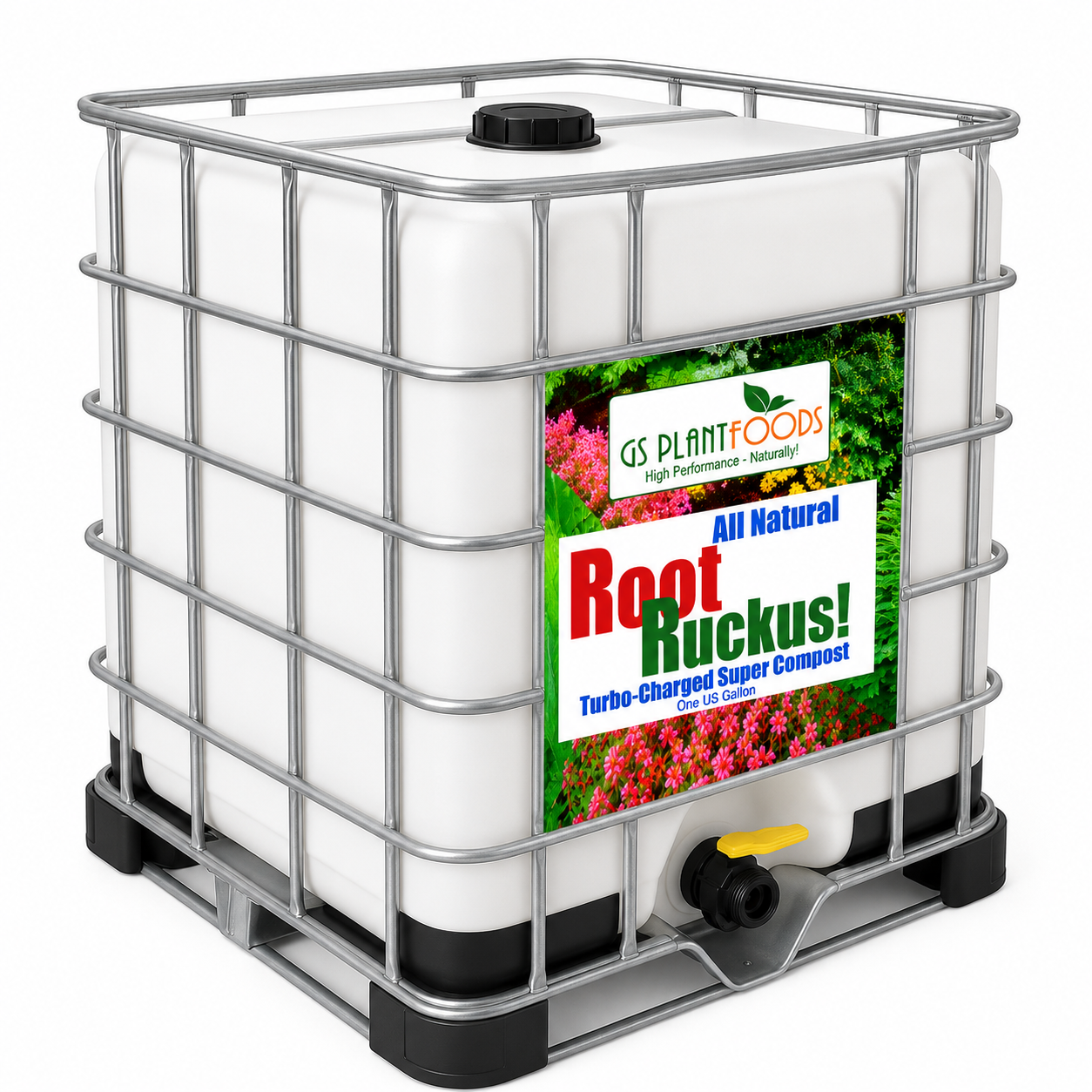 Root Ruckus Turbo Charged Liquid Compost Organic Plant Fertilizer Booster