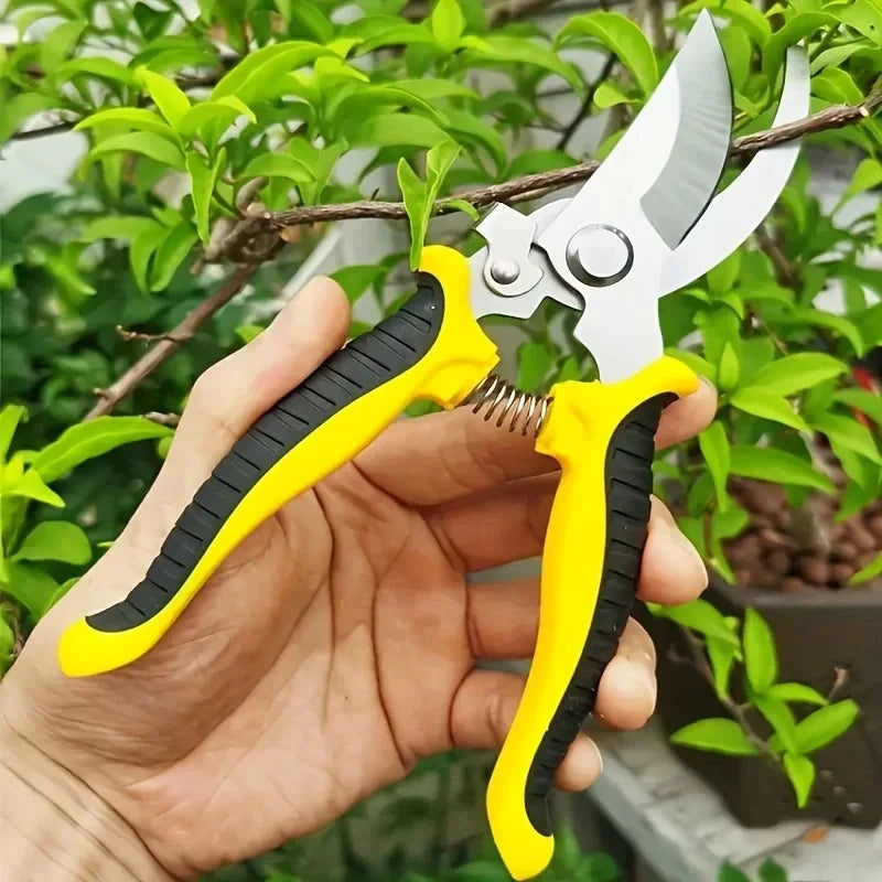 Stainless Steel Professional Gardening Shears Pruning Fruit Trees Flowers Tool
