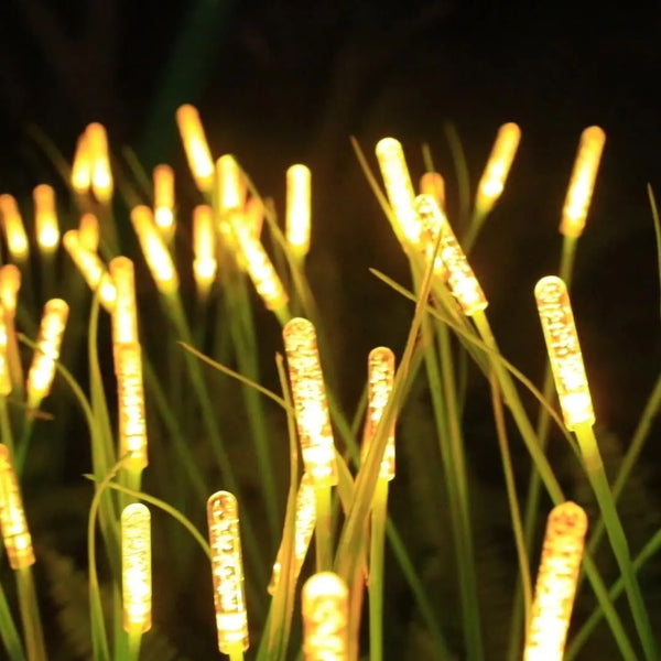 Solar Firefly Swaying Garden Light LED Reed Outdoor Pathway Lamp