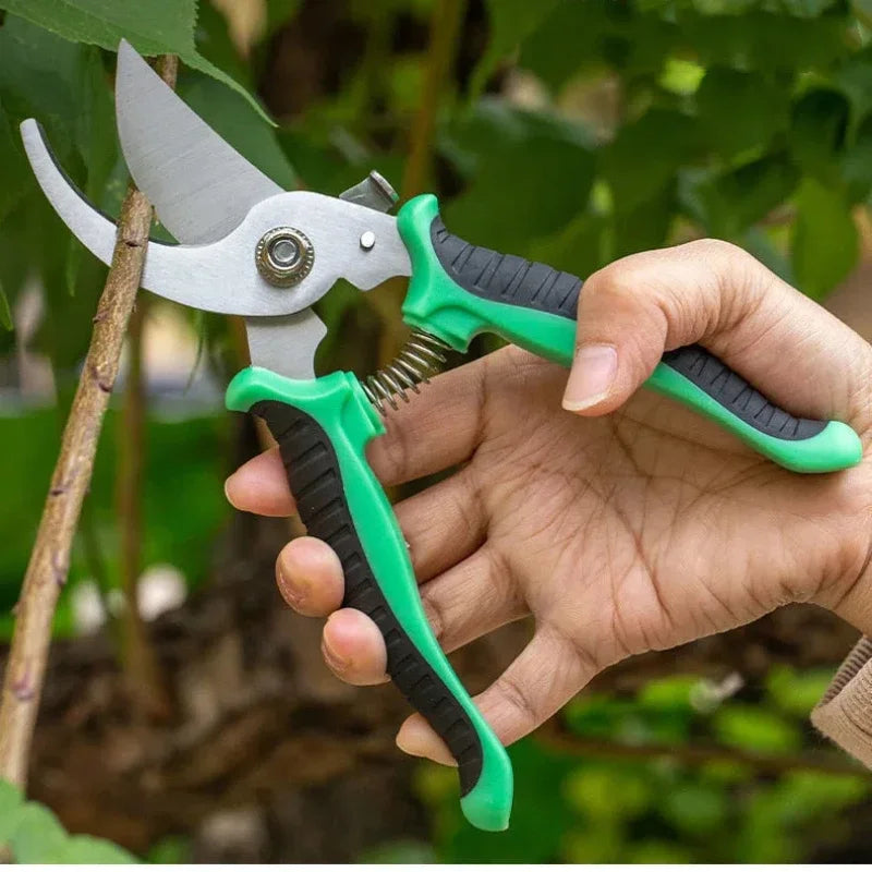 Stainless Steel Professional Gardening Shears Pruning Fruit Trees Flowers Tool