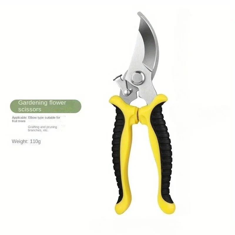 Stainless Steel Professional Gardening Shears Pruning Fruit Trees Flowers Tool