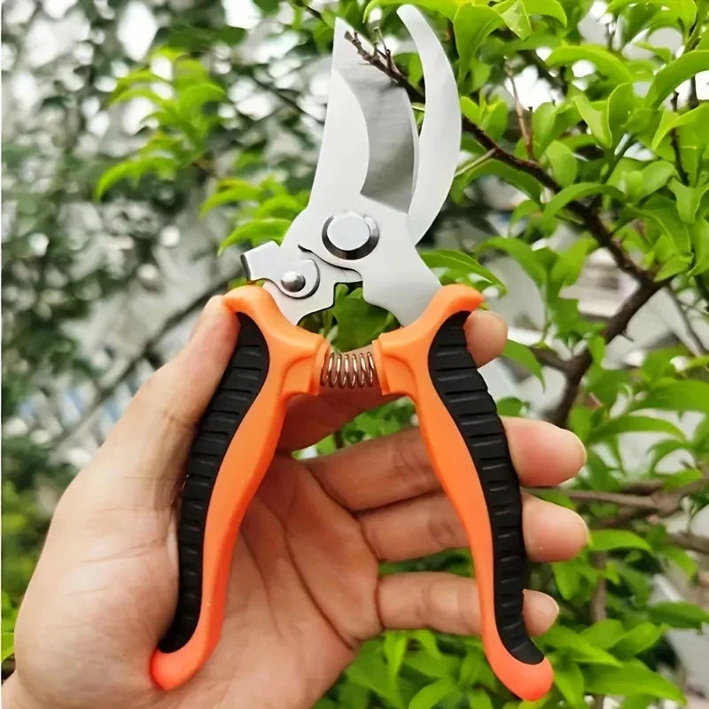 Stainless Steel Professional Gardening Shears Pruning Fruit Trees Flowers Tool
