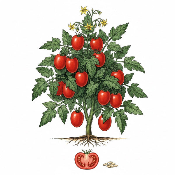 Roma Tomato Seeds Heirloom Paste Vegetable Garden High Yield Plant