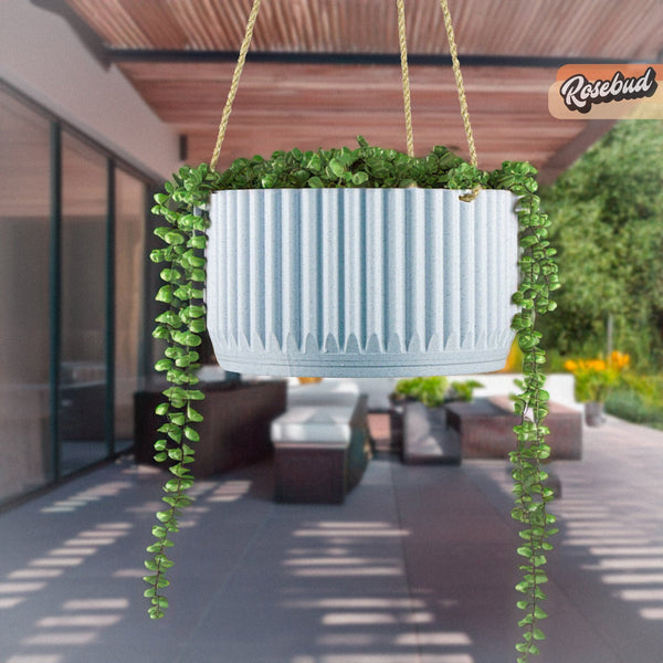 Bowl Hanging Plant Pot Indoor Outdoor Garden Planter