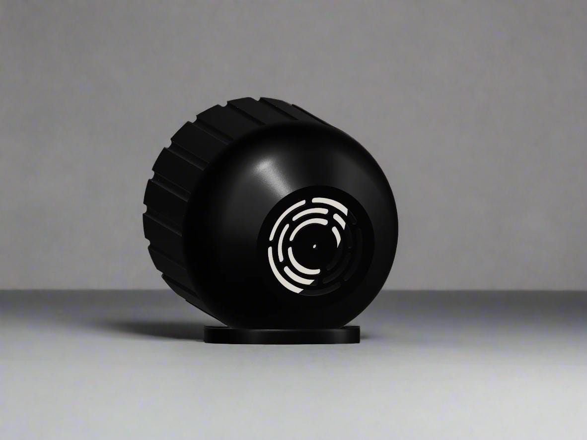 Modern Fluted Planter with Drainage 3D Printed Ribbed Pot
