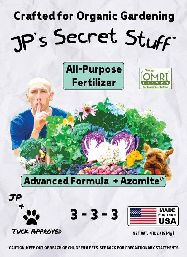 Secret Stuff Organic All Purpose Fertilizer 3-3-3 4lb