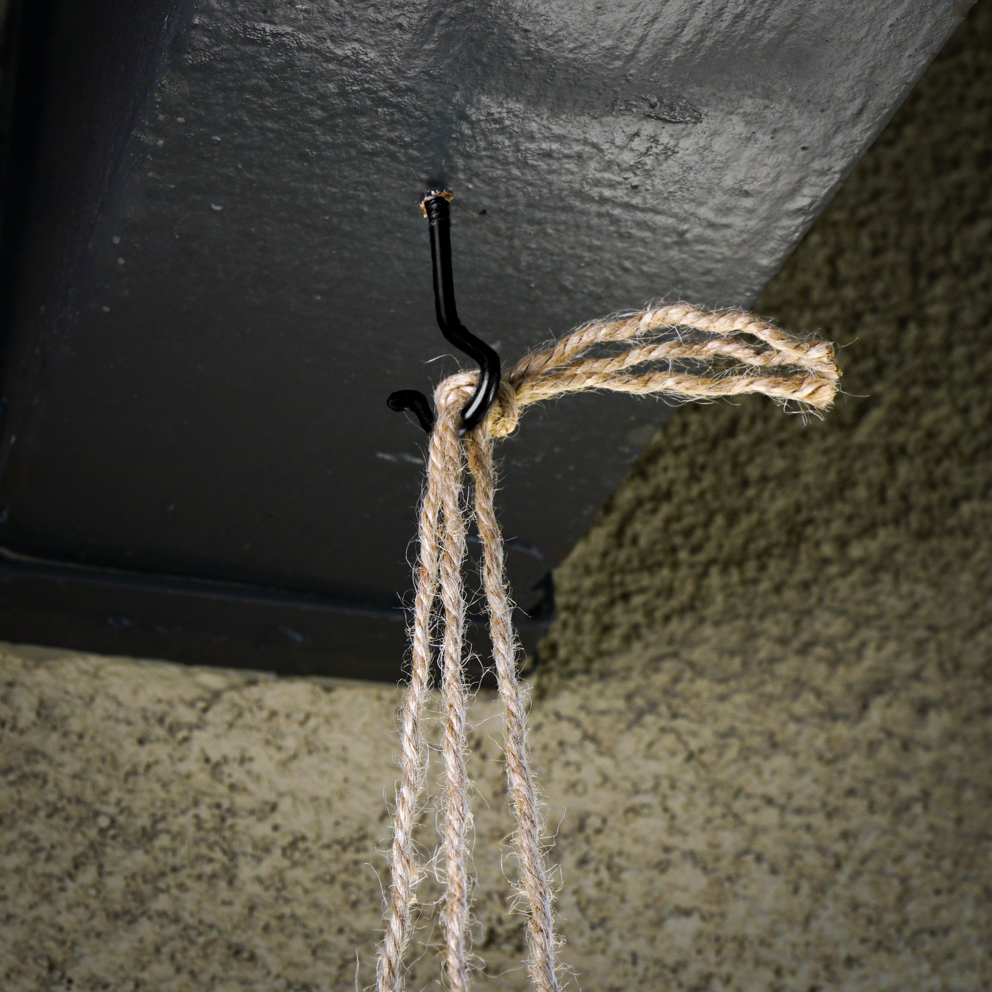 Mid Century Ribbed Hanging Plant Pots Modern Indoor Outdoor Decor