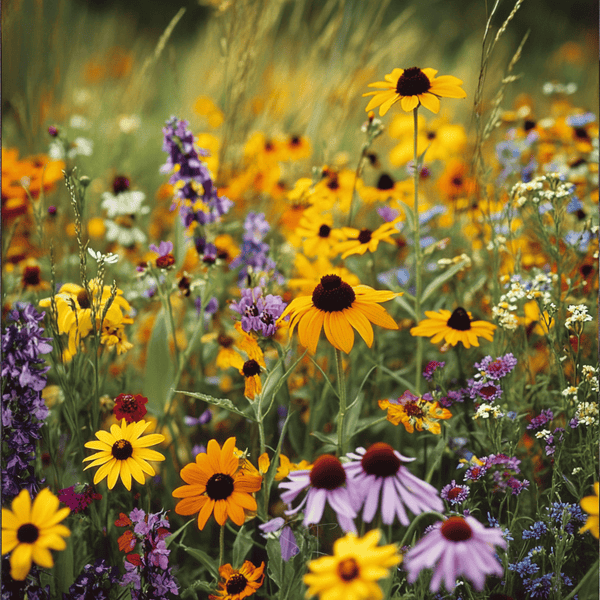Perennial Wildflower Seed Mix 15 Varieties 1000 Seeds Garden Blend