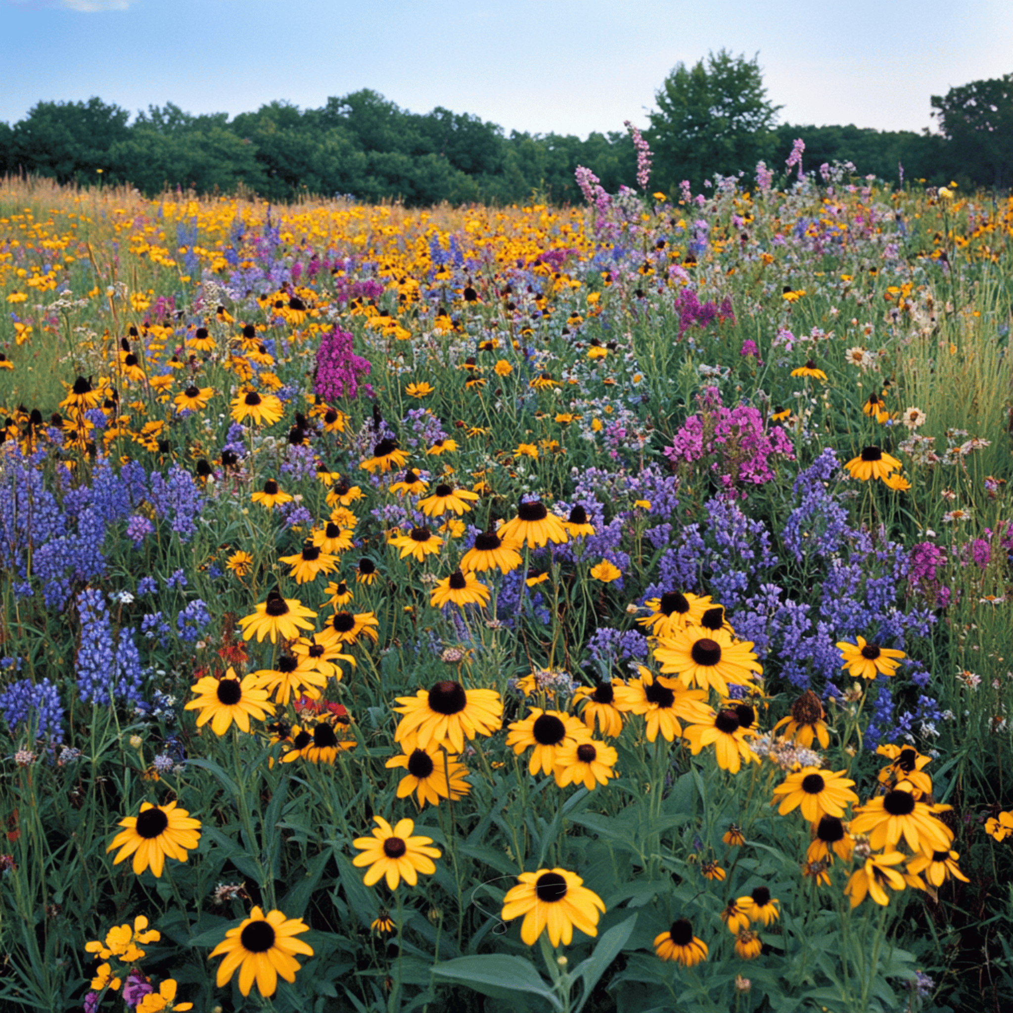 Perennial Wildflower Seed Mix 15 Varieties 1000 Seeds Garden Blend